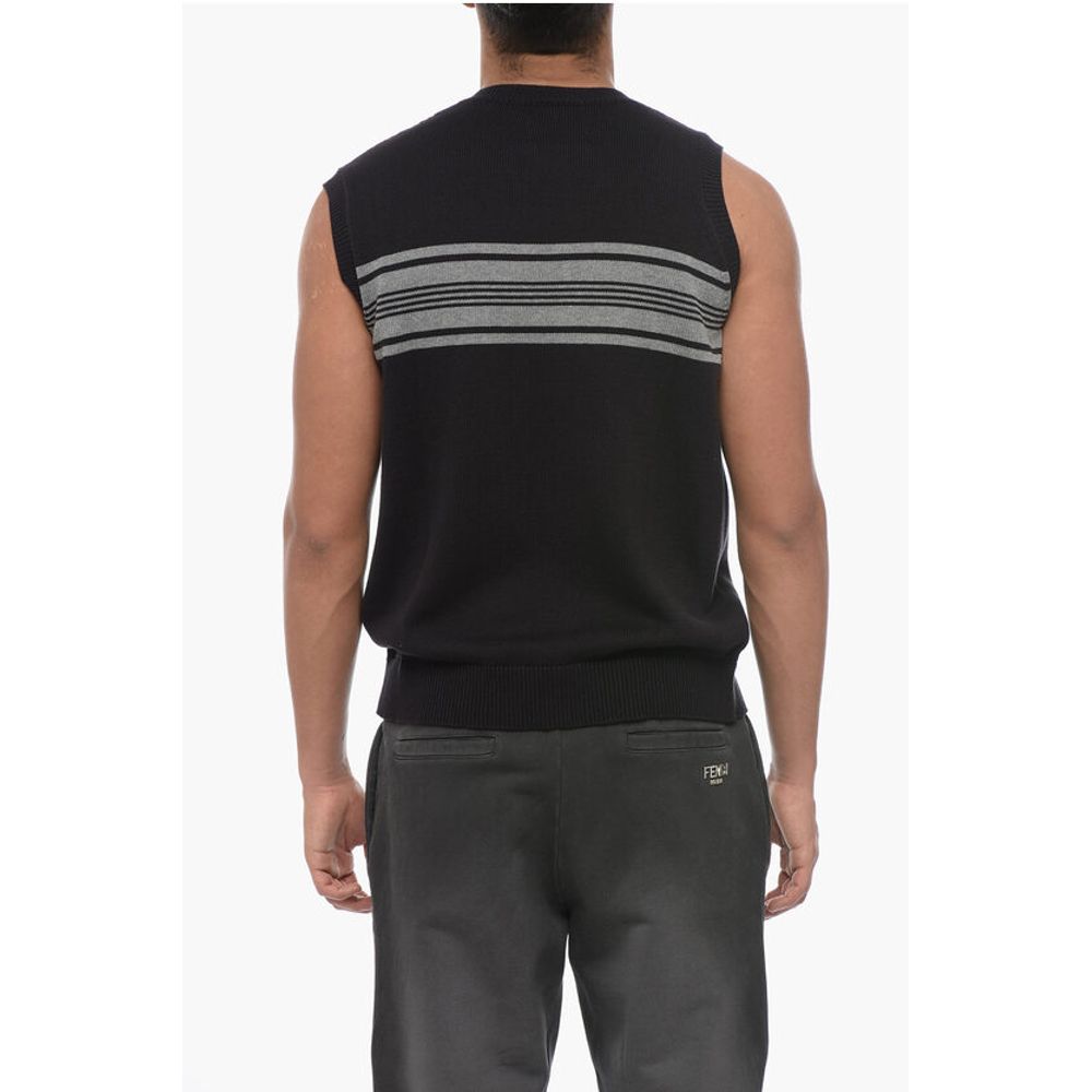 Martine Rose Logoed TEXAS Knited Vest