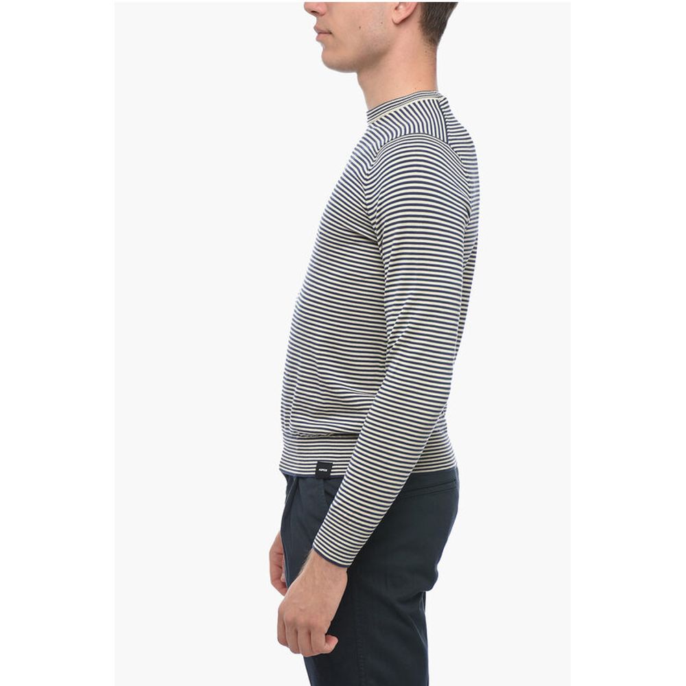 Aspesi Striped Crewnwck Pullover