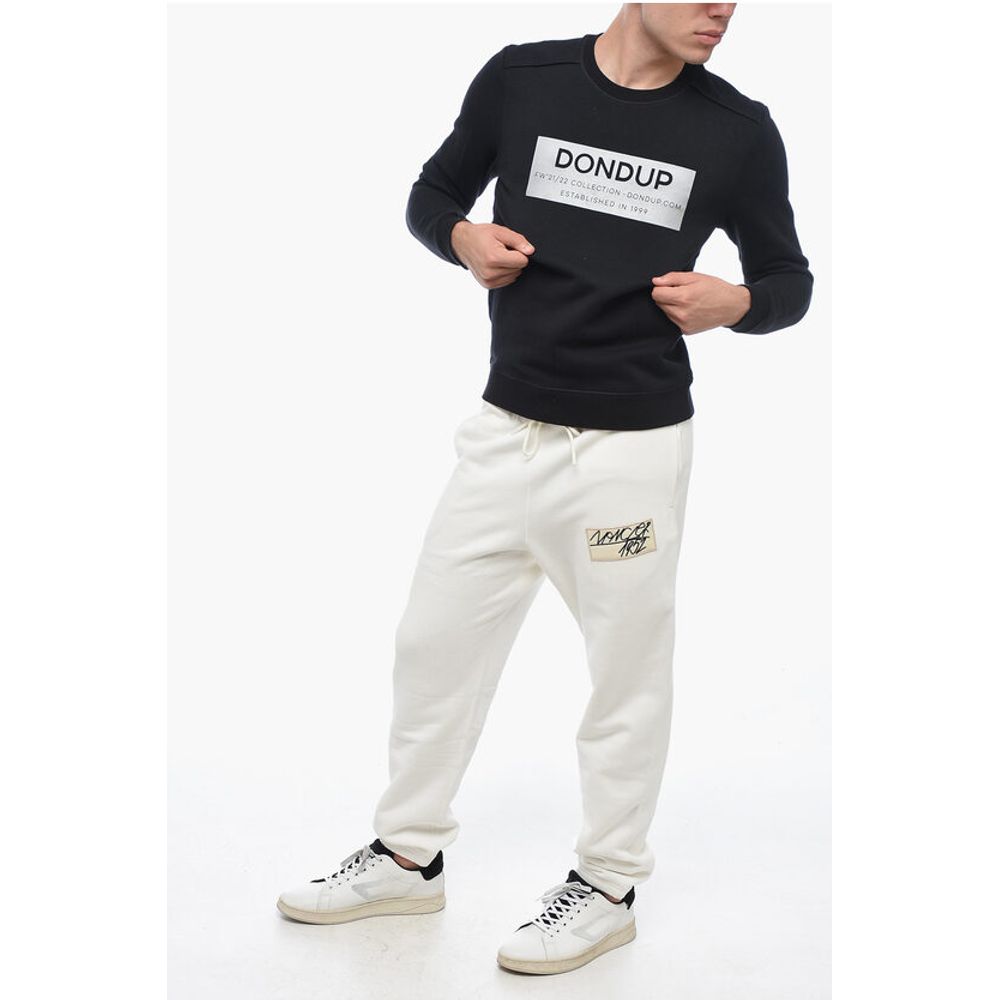 Dondup Logo Print Crewneck Sweater