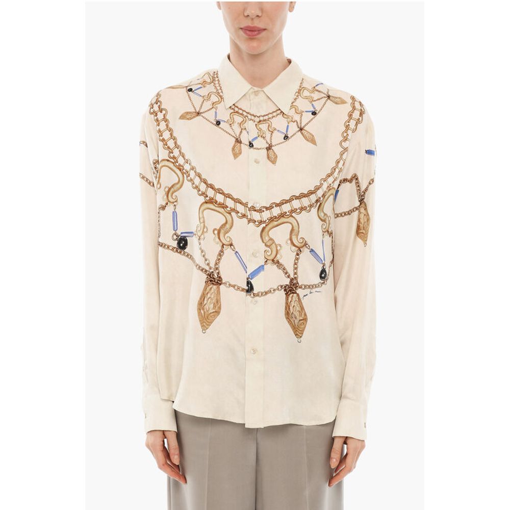 Pierre-Louis Mascia Patterned Silk Shirt
