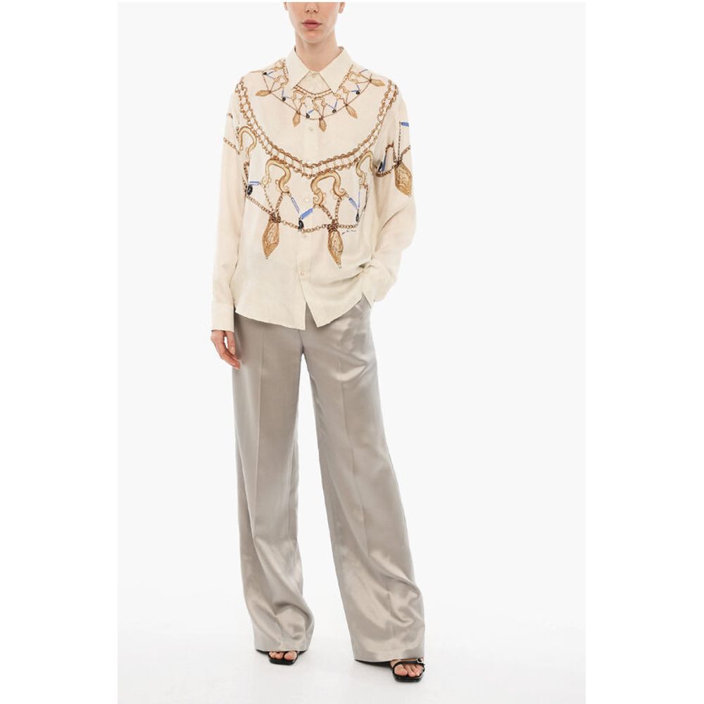 Pierre-Louis Mascia Patterned Silk Shirt