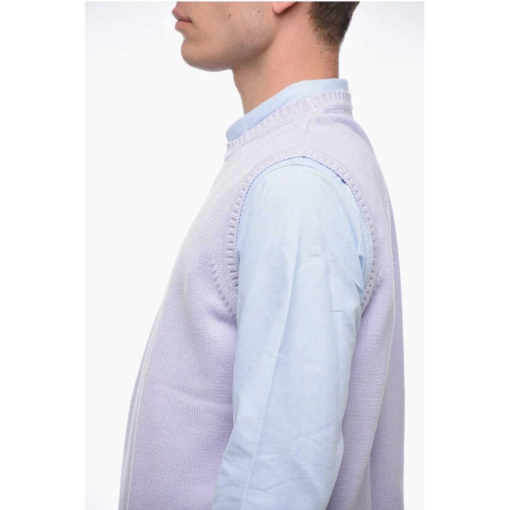 Corneliani Sleeveless Cotton Pullover