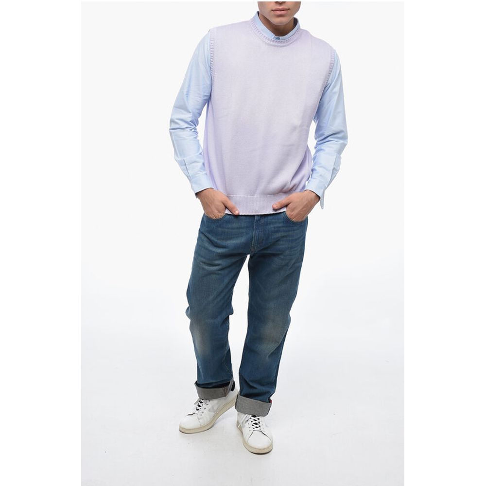 Corneliani Sleeveless Cotton Pullover