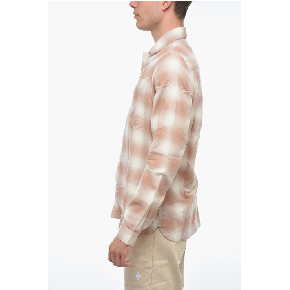 Rhude Embroidered Logo Check Shirt