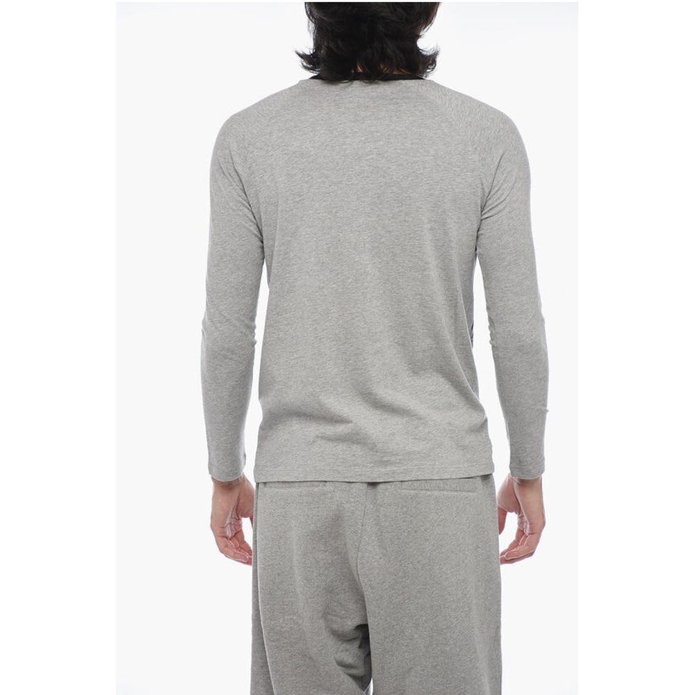 Corneliani TREND Printed Long Sleeved T-shirt