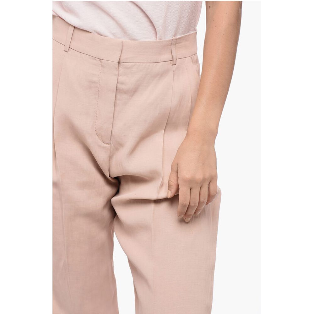Stella McCartney Flax Blend Balloon Fit Pants