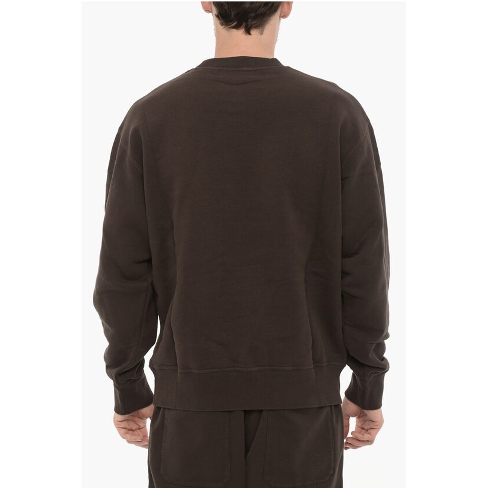 Ambush Fleeced Cotton WORKSHOP Crew-neck Sweatshirt