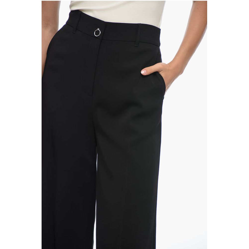 Krizia Palazzo Pants with Hidden Closure