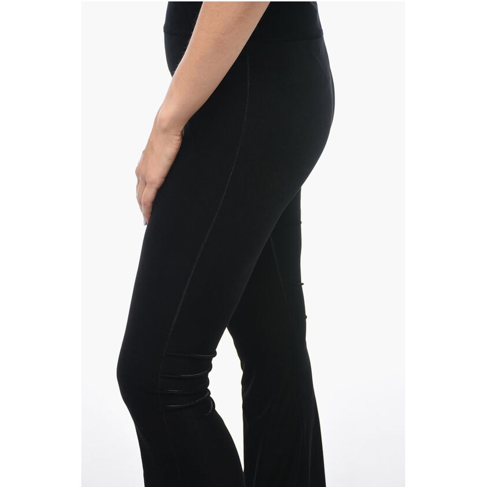 Dont At Me Label Stretch Chenille Bootcut Pants
