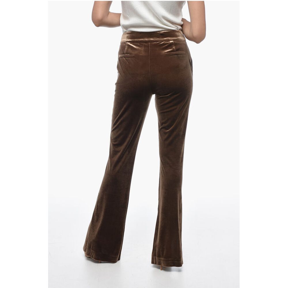 Dont At Me Label 4 Pocket Chenille Pants with Ankle Splits