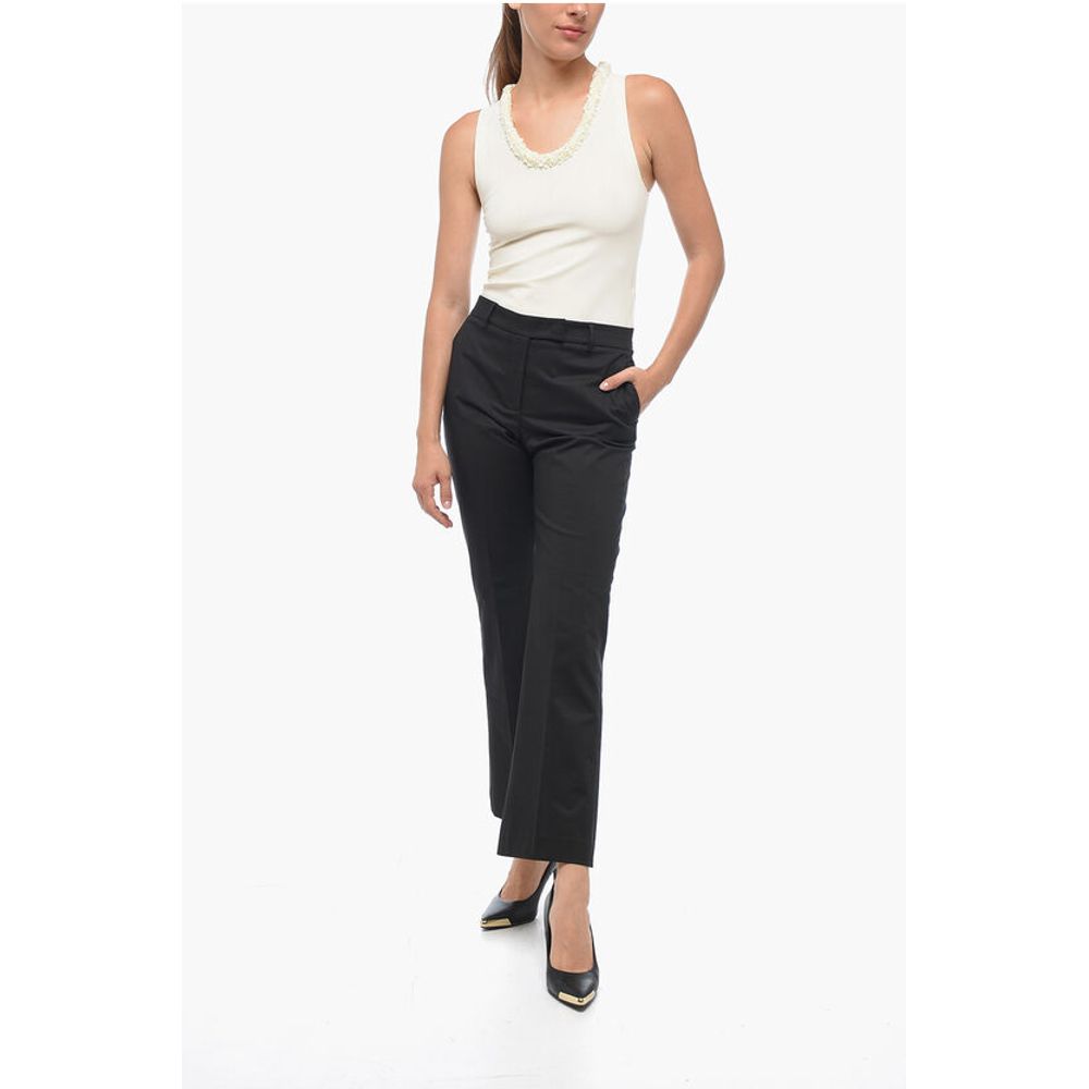 QL2 Cropped Fit NELLIE Pants with Bootcut Bottom