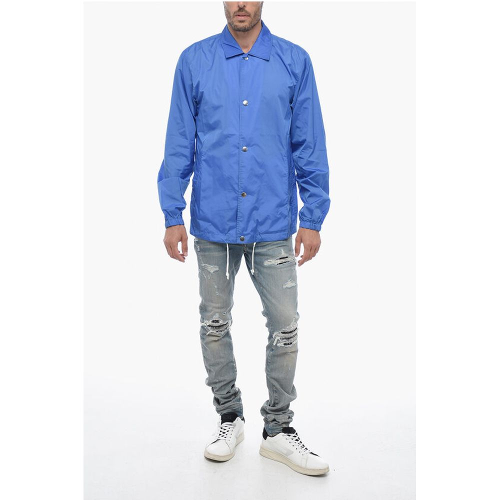 Comme Des Garçons SHIRT Back Printed Nylon Windbreaker Jacket