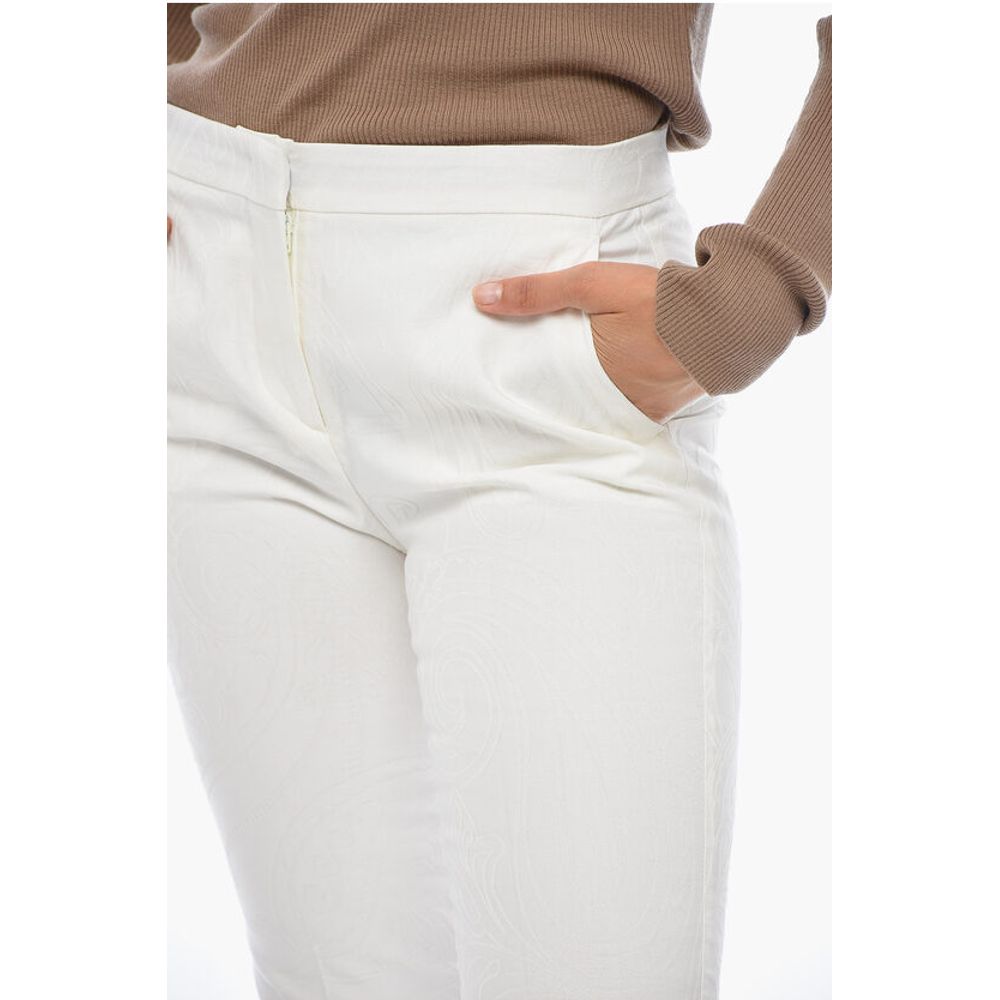 Etro Jacquard Pleated Pants