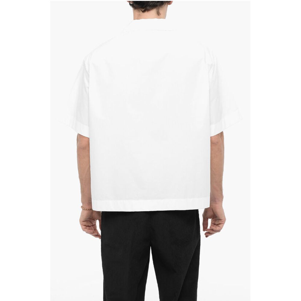 Neil Barrett Cotton Boxy Fit Shirt with Breast-Pocket