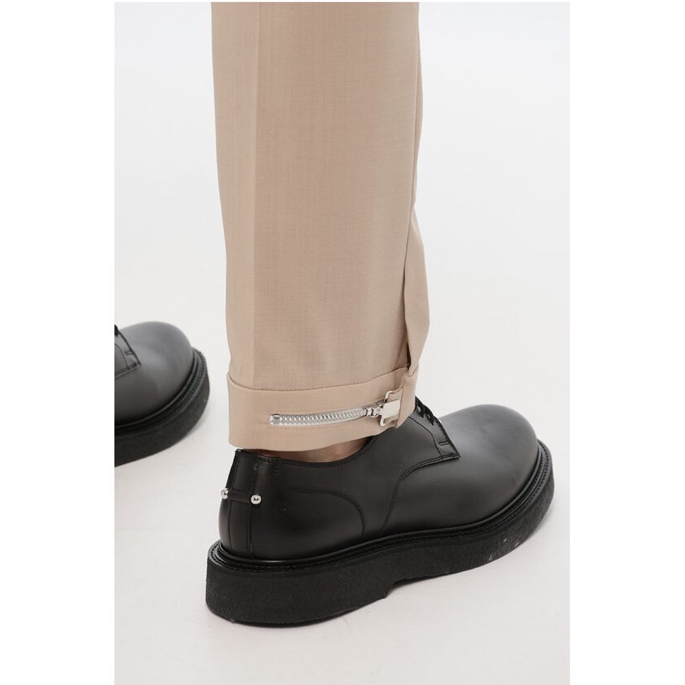 Neil Barrett Virgin Wool Blend Slim Fit Pants