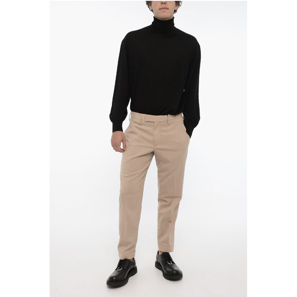Neil Barrett Virgin Wool Blend Slim Fit Pants