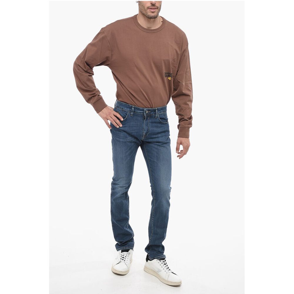 Corneliani ID Regular Waist Regular Fit Jeans 17cm