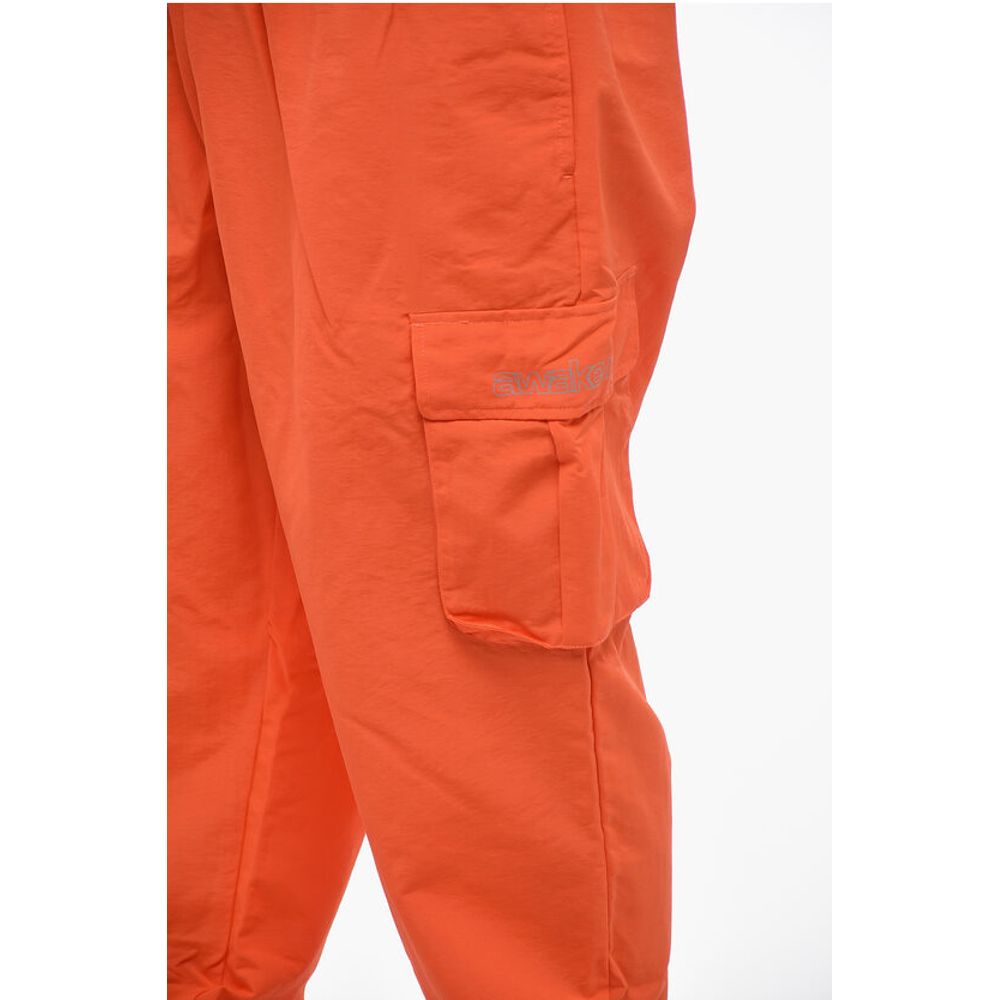 Awake New York Solid Color Nylon Pants