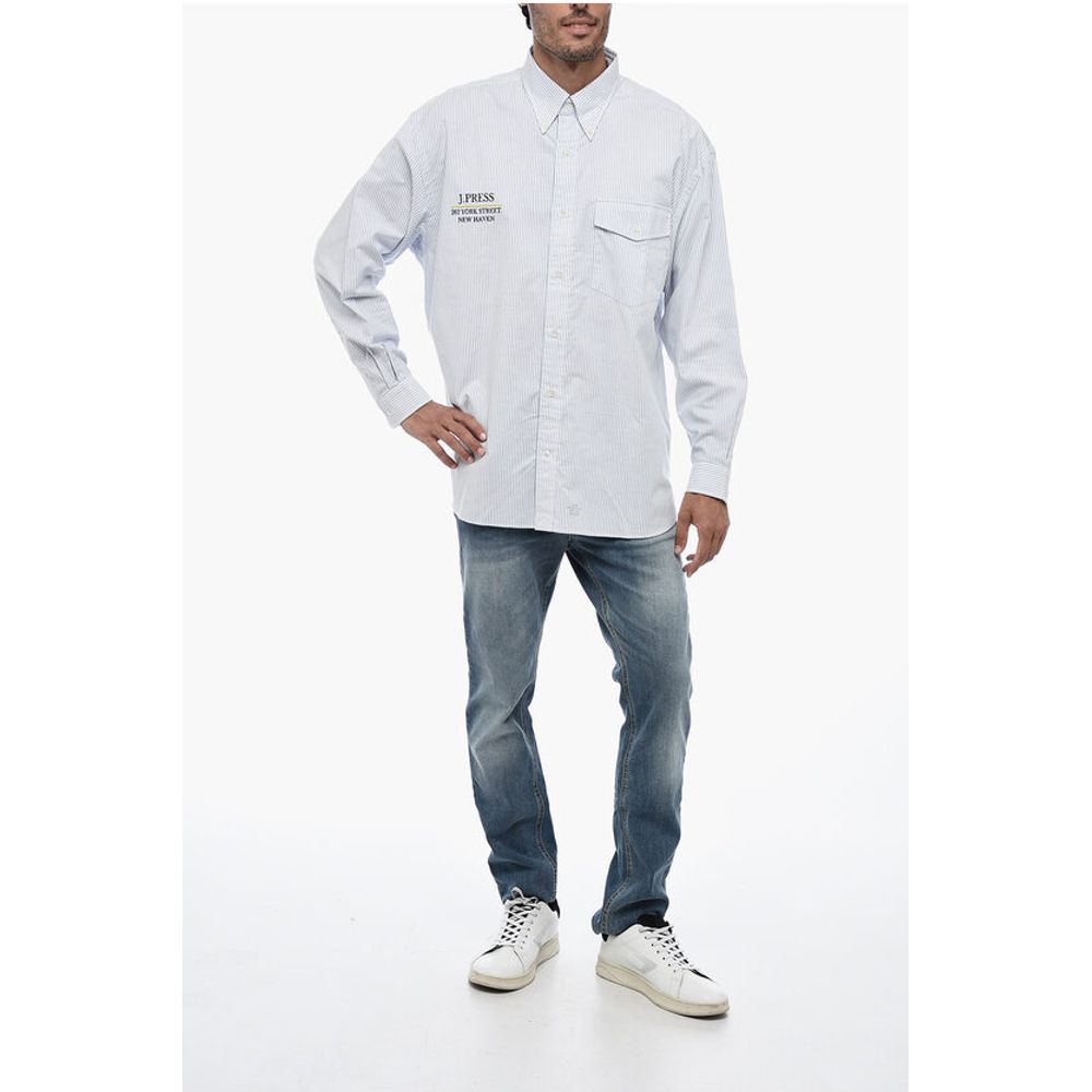 J.Press Button Down Awning Striped Shirt