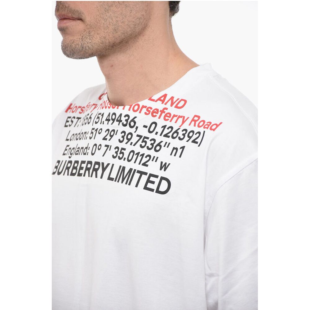 Burberry Crew Neck COORDINATES Printed T-Shirt