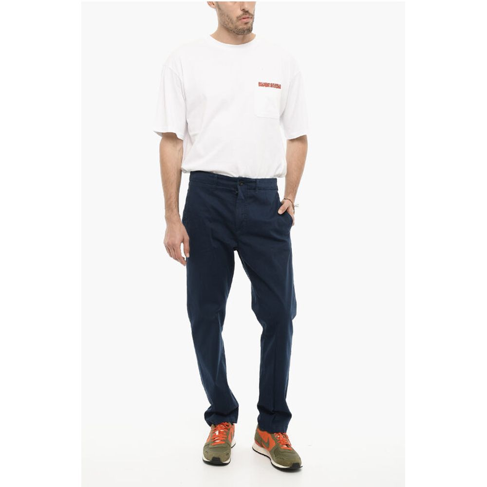 Department 5 Belt Loops Cotton Twill OFF Pants