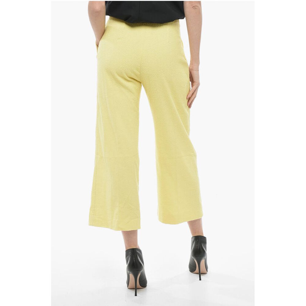 Patou Cotton Blend ICONIC Cropped Fit Pants