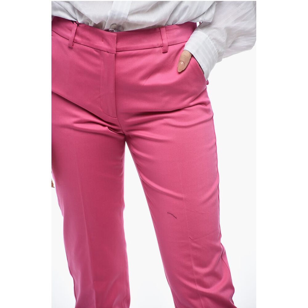 Max Mara WEEKEND Cigarette GINECEO Pants with Cropped Fit
