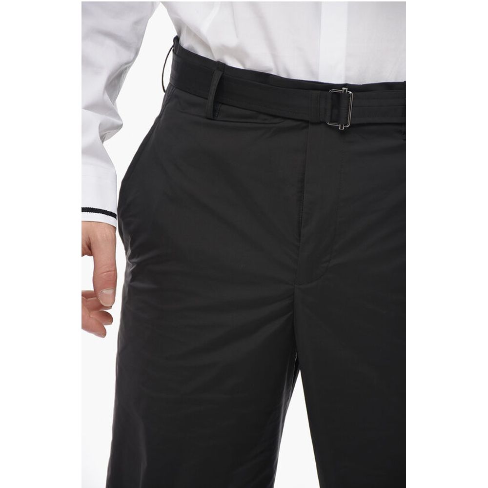 Neil Barrett Loose Fit ANDO Pants with Industrial Belt