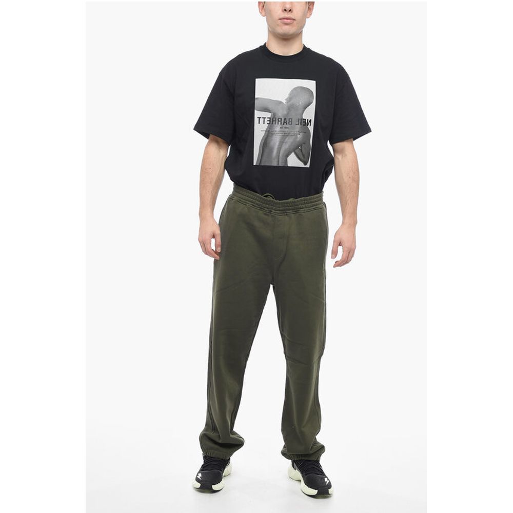 Neil Barrett Baggy Fit Sweatpants with Elastic Cuffs
