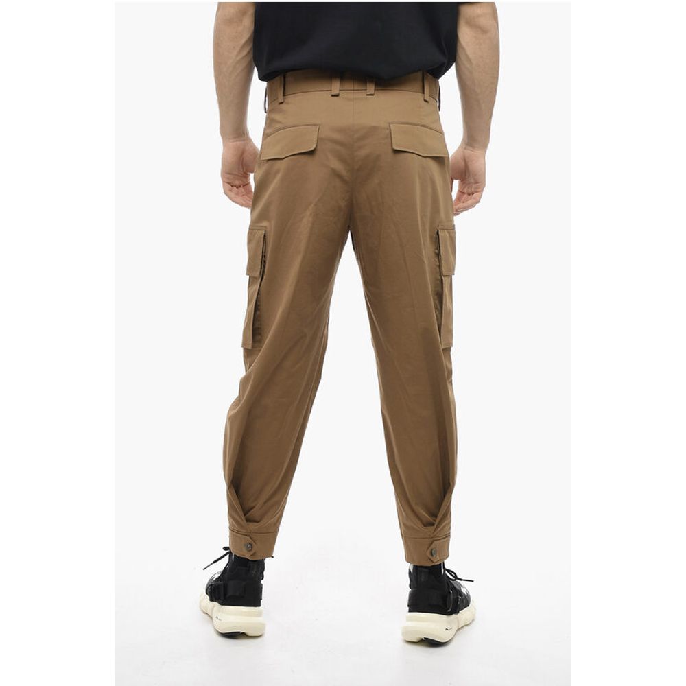 Neil Barrett Stretch Cotton FIREMAN Loose Fit Cargo Pants