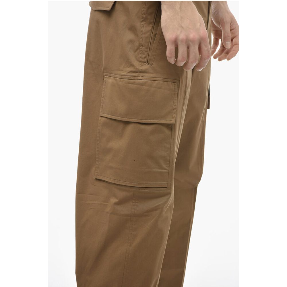 Neil Barrett Stretch Cotton FIREMAN Loose Fit Cargo Pants