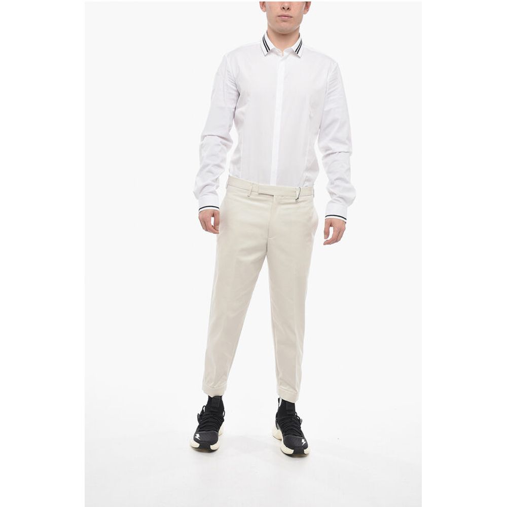 Neil Barrett Slim Fit BARRETT METAL Pants with Adjustable Ankles