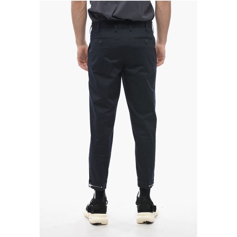 Neil Barrett Slim Fit BARRETT METAL Pants with Adjustable Ankles