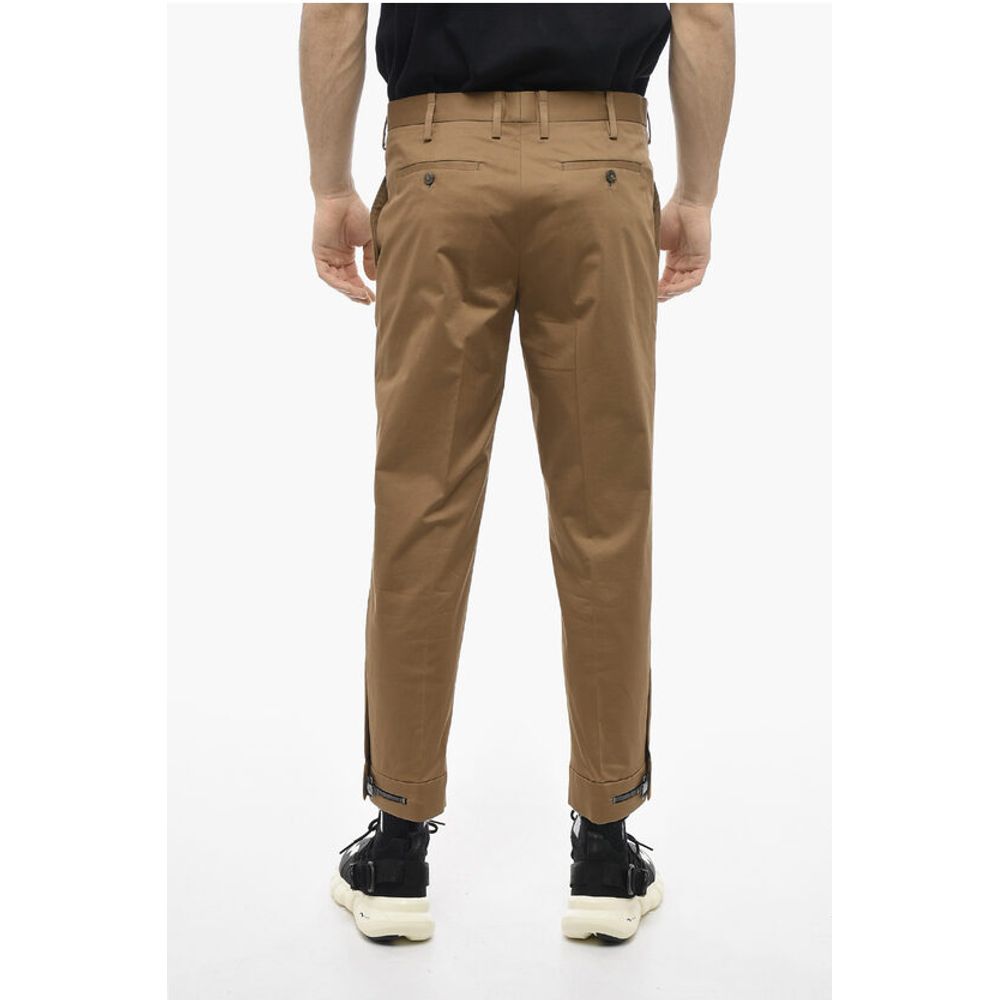Neil Barrett Slim Fit BARRETT METAL Pants with Adjustable Ankles