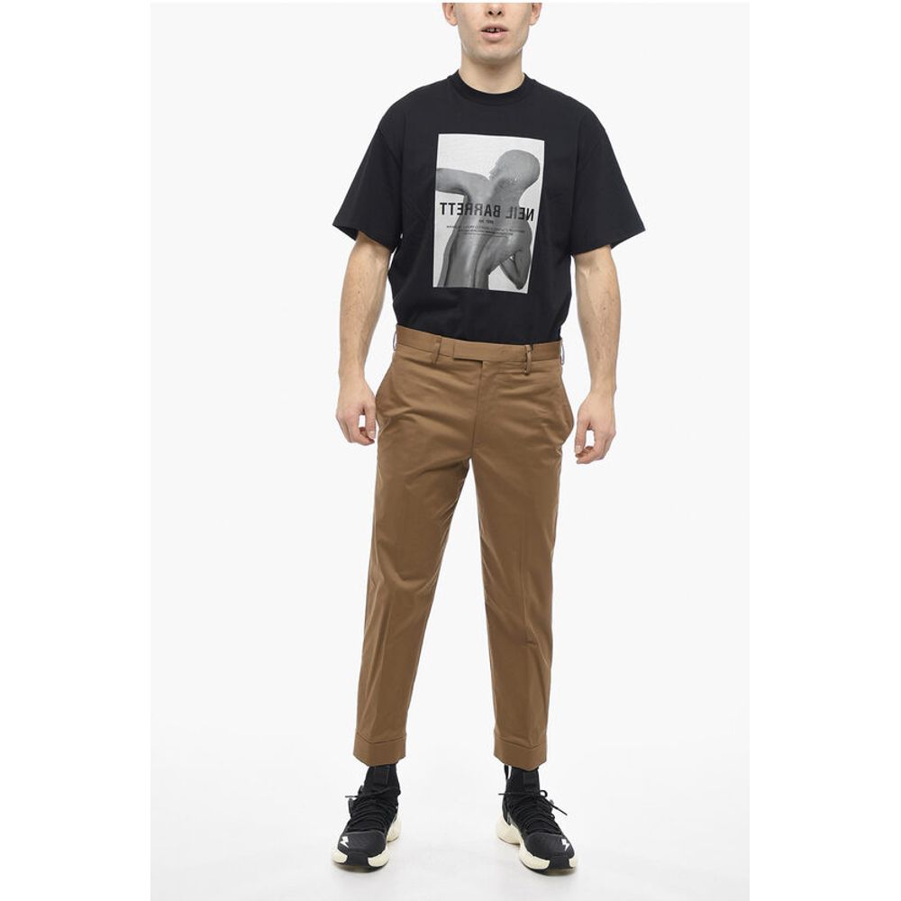 Neil Barrett Slim Fit BARRETT METAL Pants with Adjustable Ankles