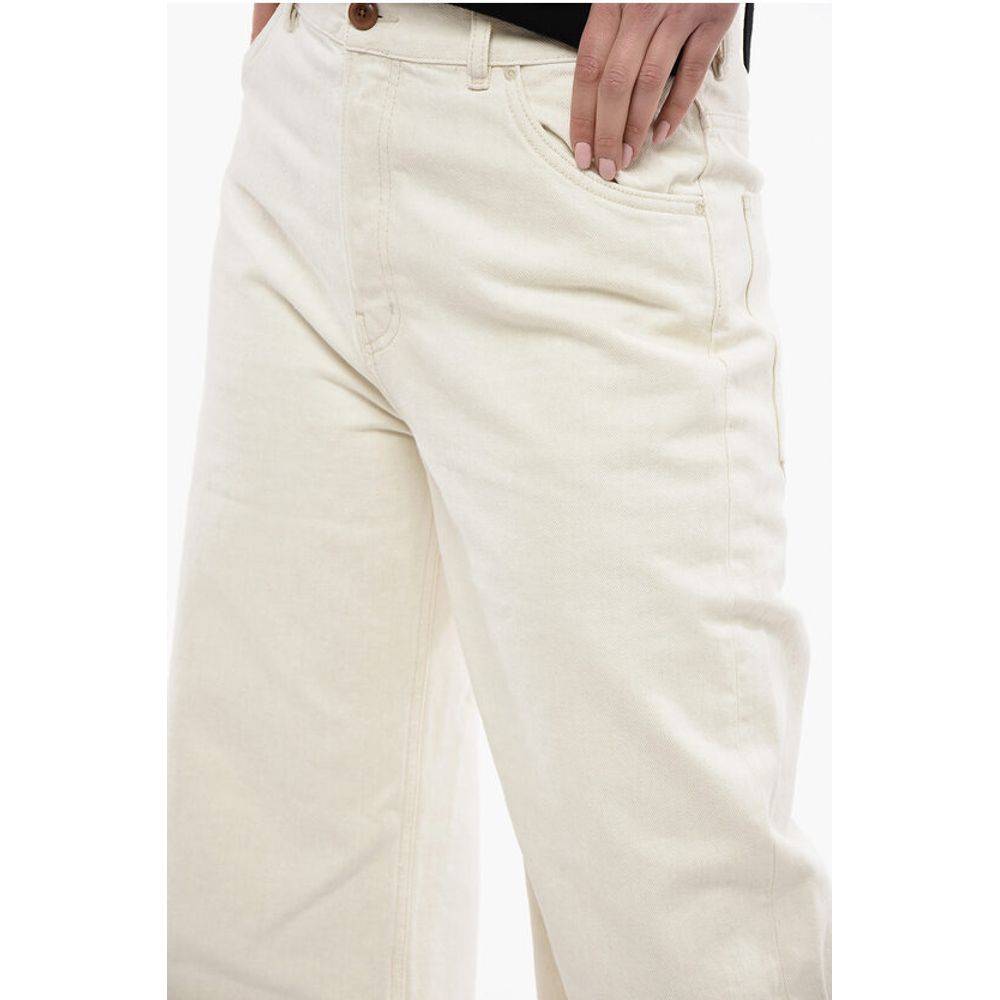 Chloé 5 Pocket Cotton Blend Palazzo Pants