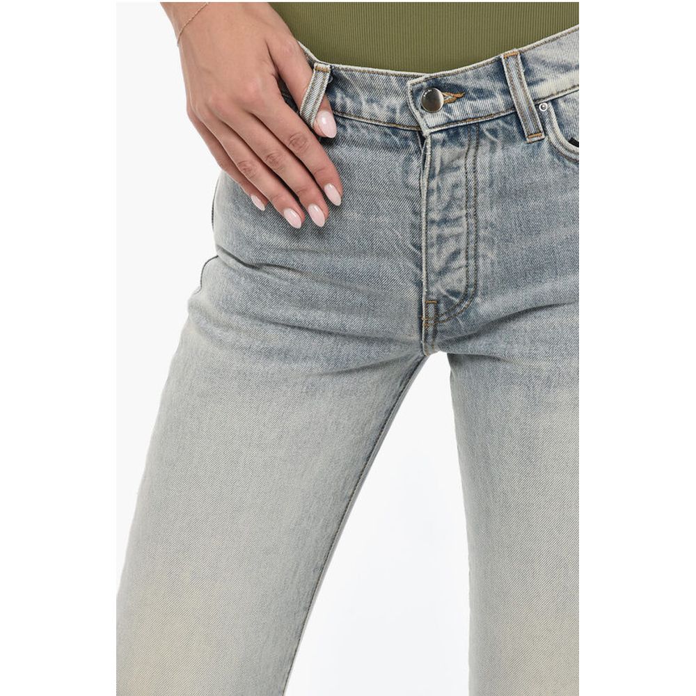 Amiri Straight Leg Jeans with Belt Loops 18cm