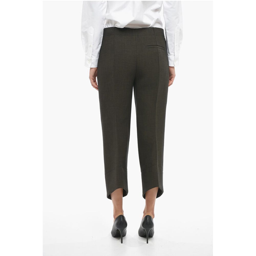 Bottega Veneta Cotton Blend Cropped Pants