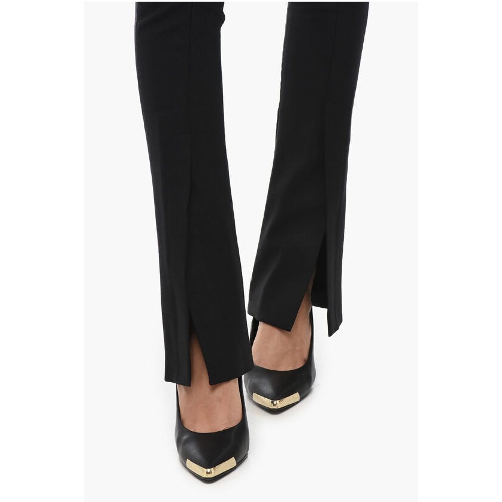 Off-White Flare Fit CORPORATE Pants WIth Bottom Slits