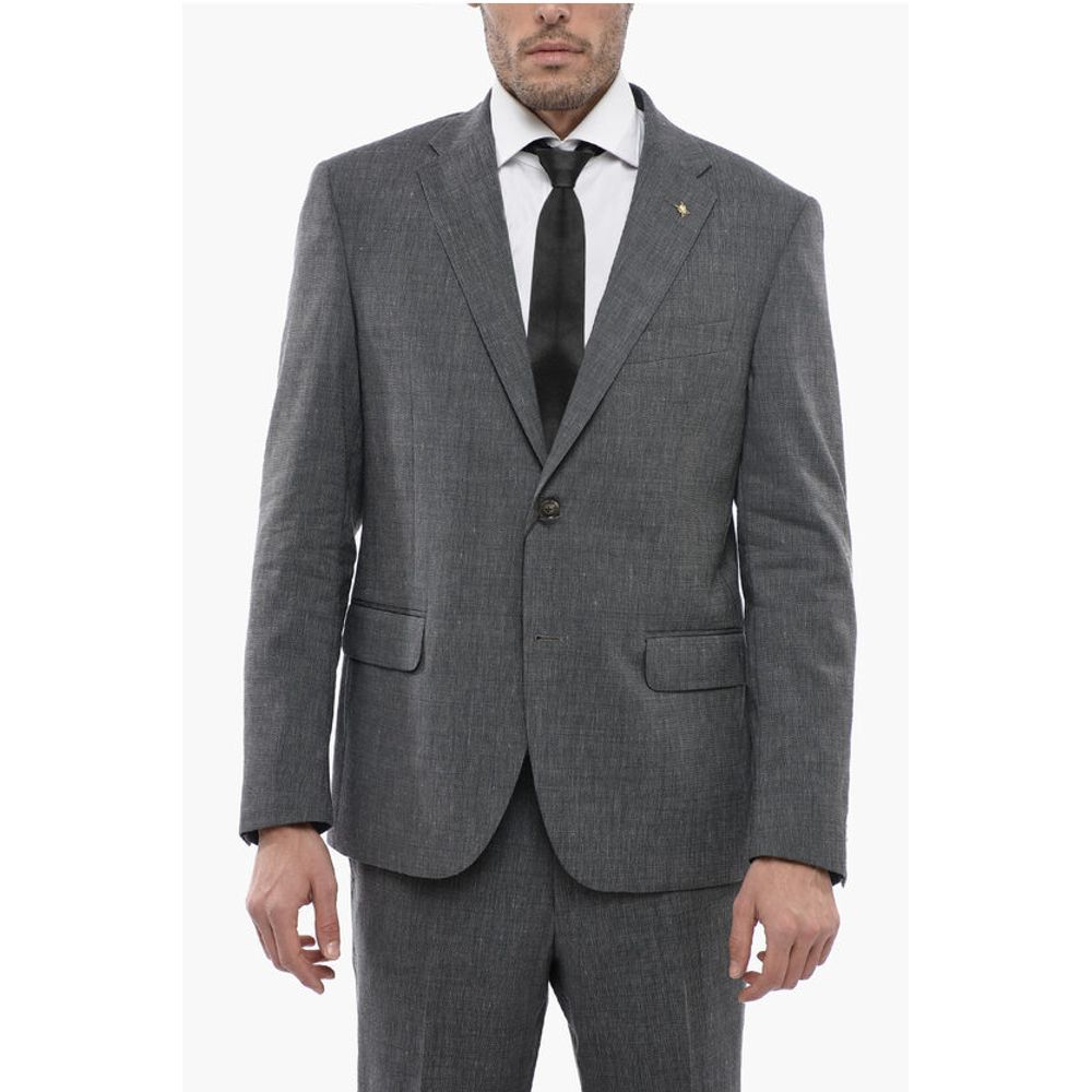 Corneliani CC COLLECTION Notch Lapel Virgin Wool Blend RIGHT Suit