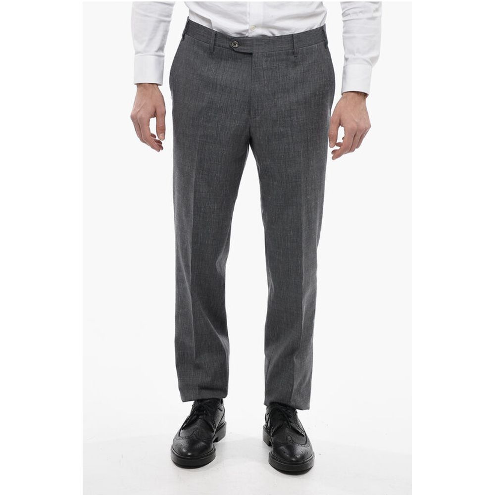 Corneliani CC COLLECTION Notch Lapel Virgin Wool Blend RIGHT Suit