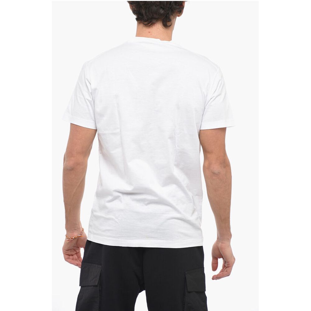 Dsquared² Crew Neck Cool Fit T-Shirt with Printed Logo