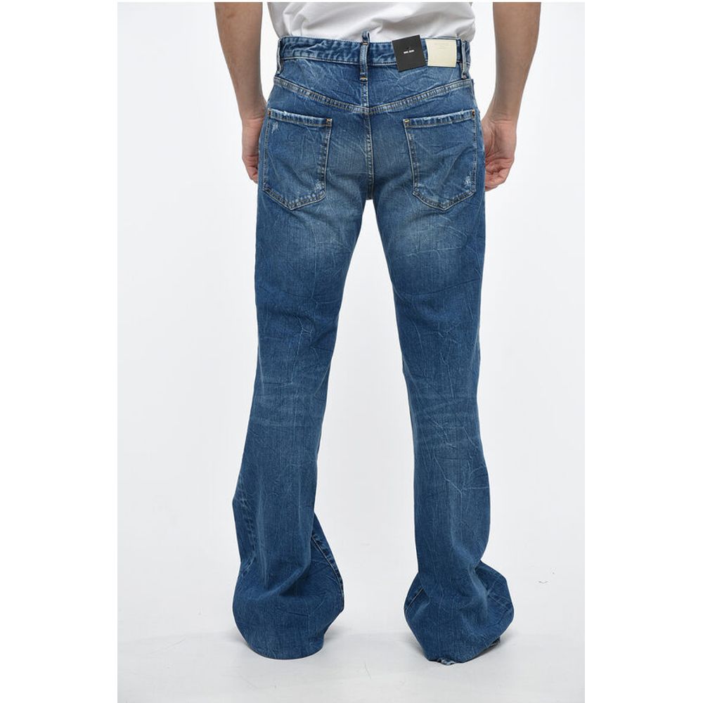 Dsquared² Bob Fit Bootcut Dèlavè Denims 30cm