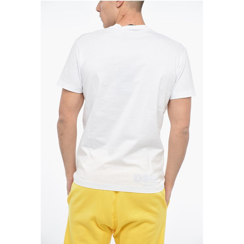 Dsquared² Crewneck ROUND COOL T-shirt with Logo Patch