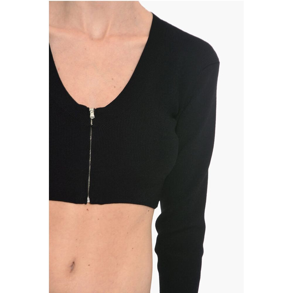 Birgitte Herskind VANESSA HONG Crop MISS Cardigan With V-Neck And Front Closur
