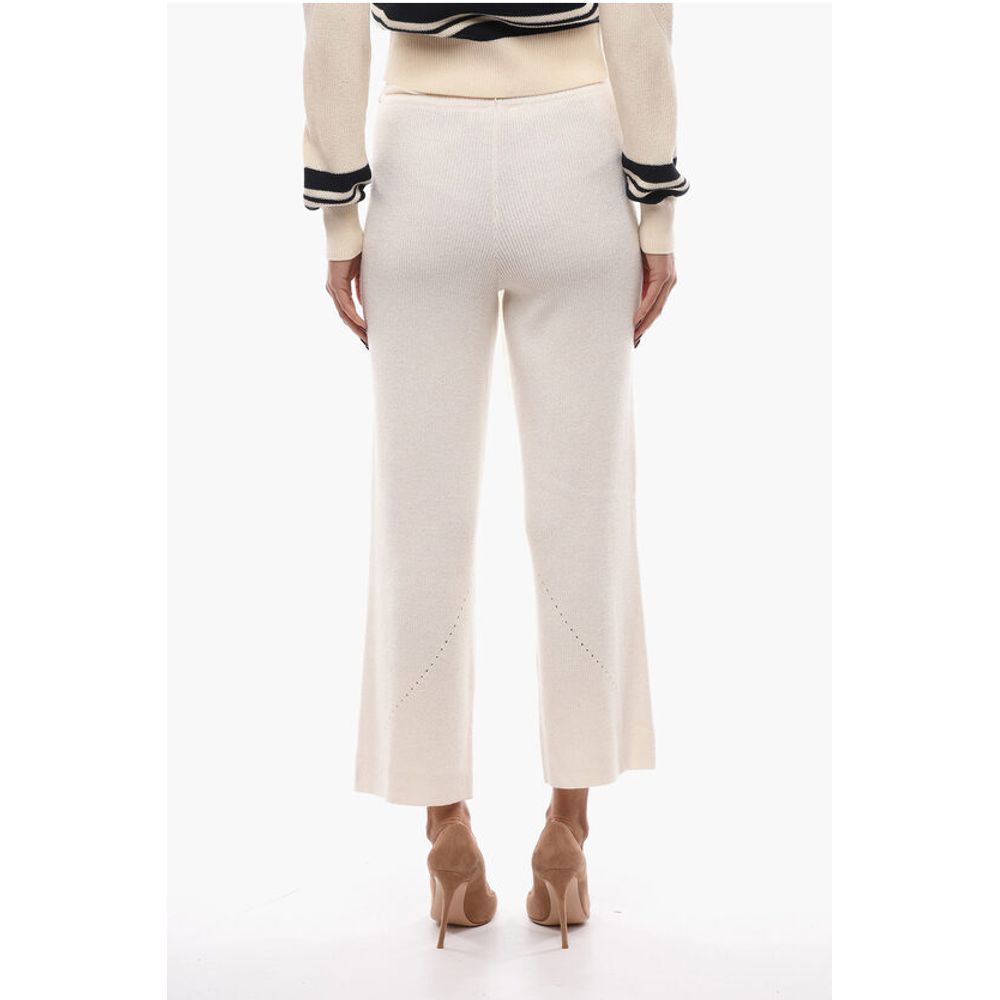 Notes du Nord Knit ERIN Flared Pants with Belt