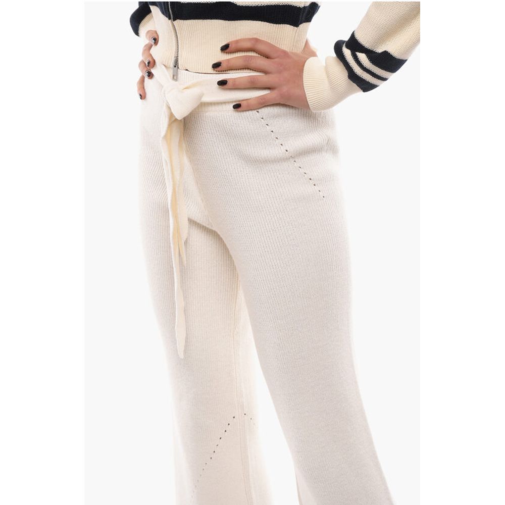 Notes du Nord Knit ERIN Flared Pants with Belt
