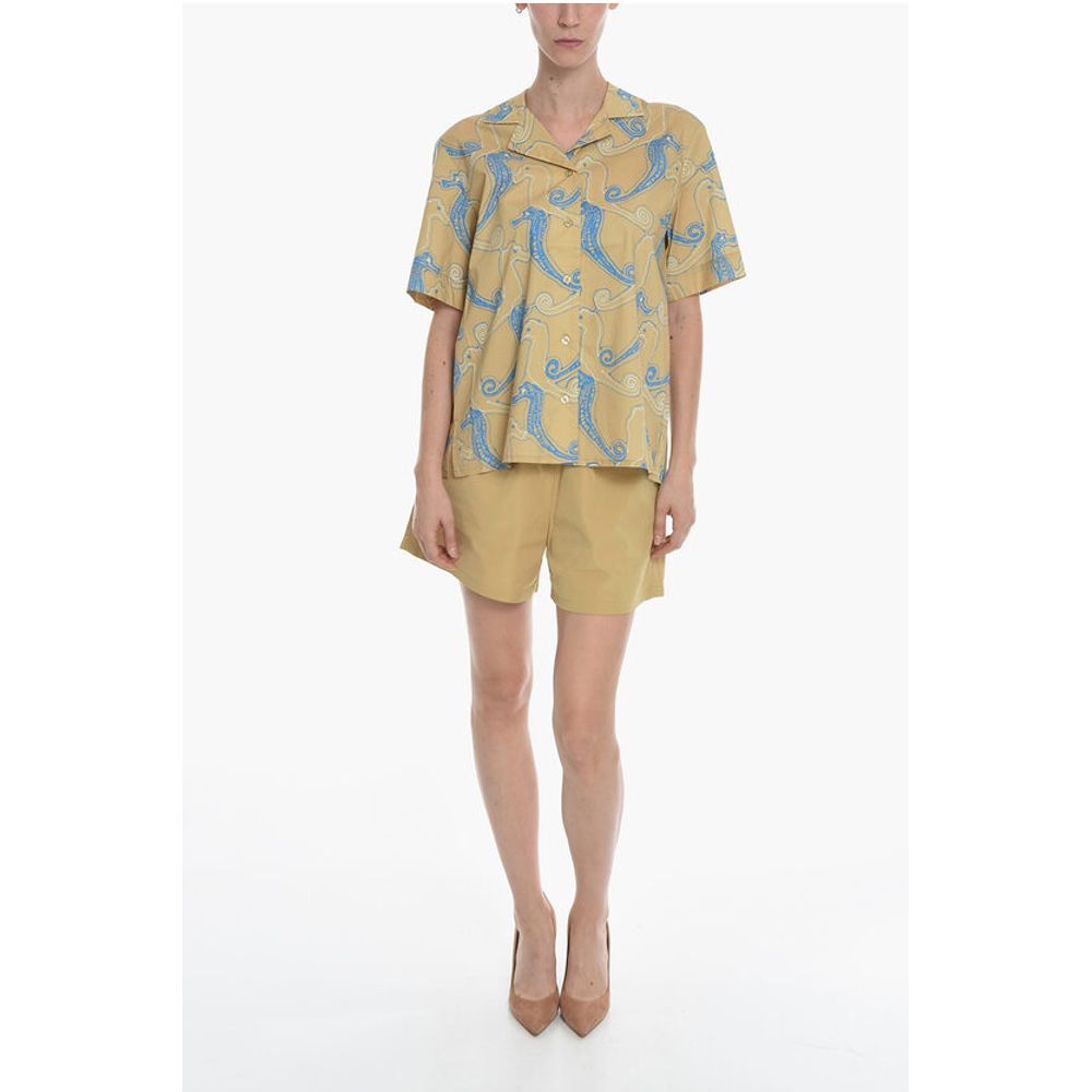 Samsoe Samsoe All-over Printed MALENE Shirt with Short Sleeve
