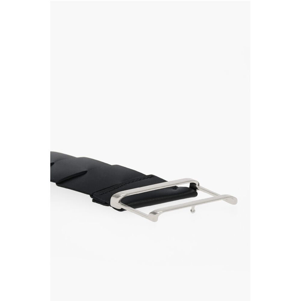 Bottega Veneta Calfskin FRENCH Belt with Decorative Buckle