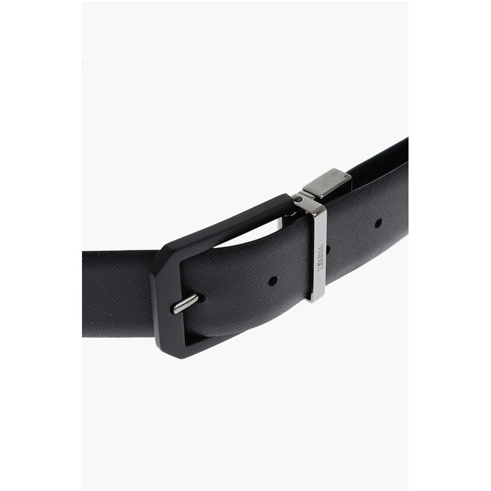 Ermenegildo Zegna Reversible Leather Belt 35mm